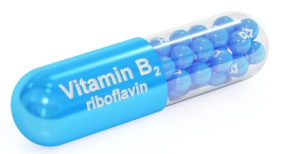 Oculax contén vitamina B2