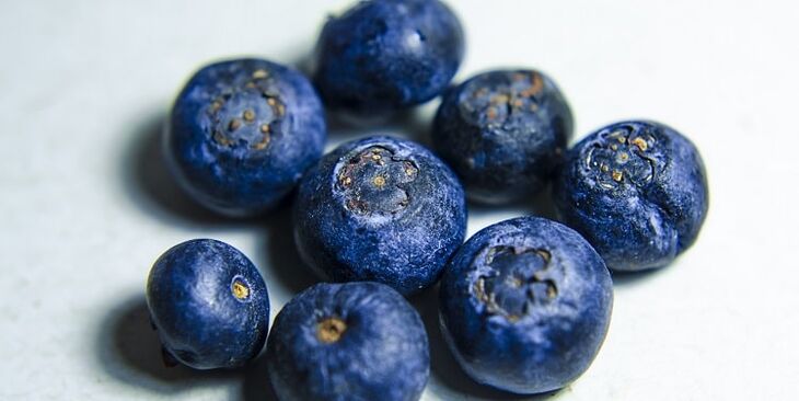 Blueberry restaurado para restaurar a vista
